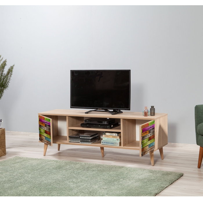Hanah Home Soporte para TV Truva - 726 Roble Sonoma